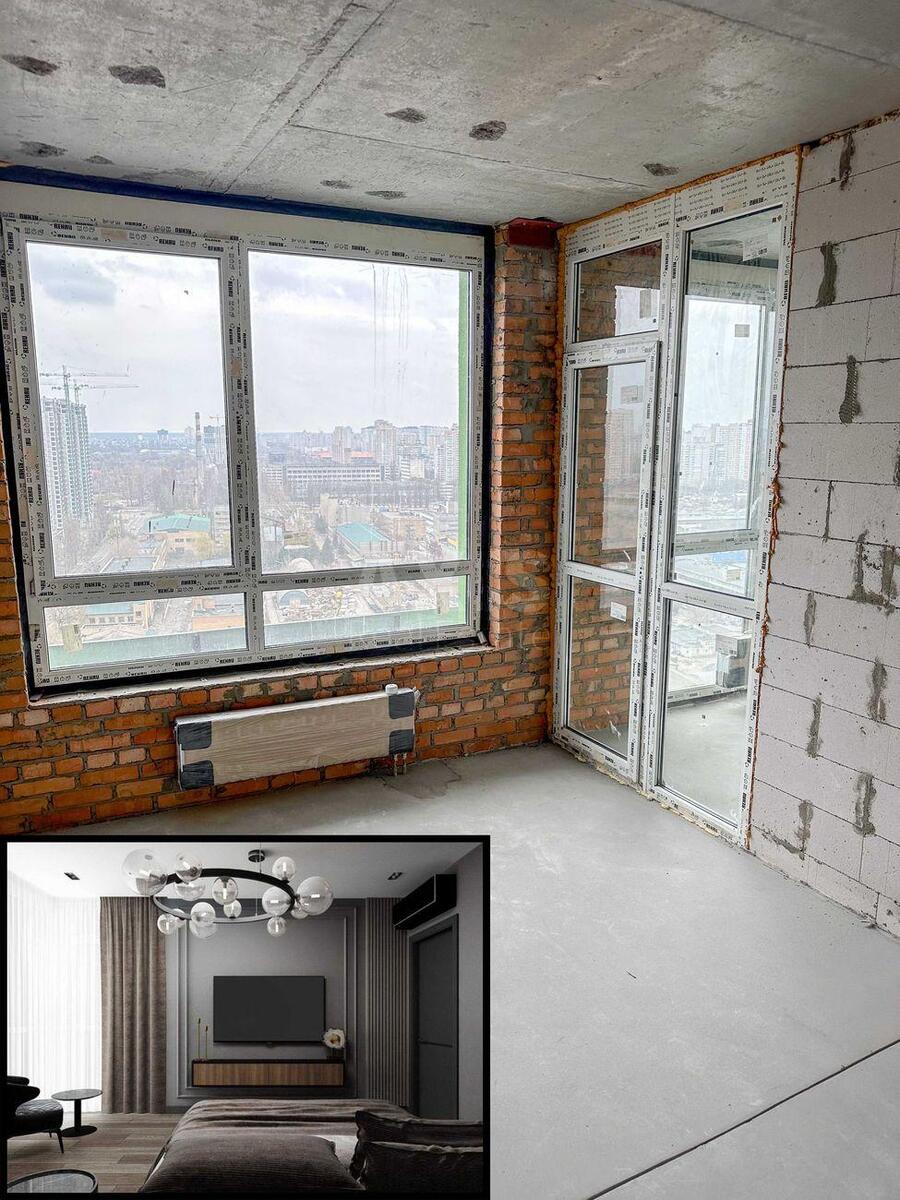 1k apartment vul. Prychal'na 1010
