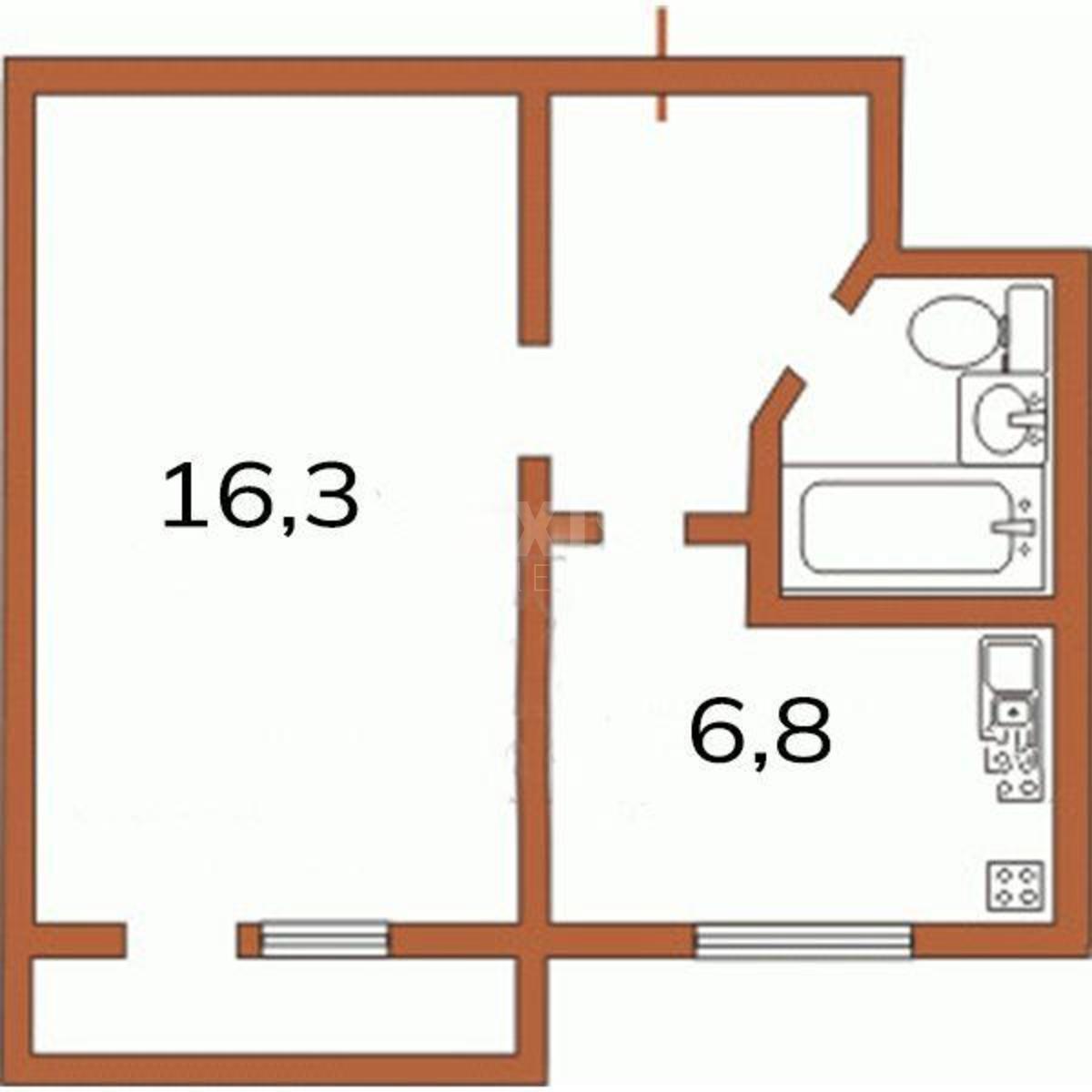 1k apartment vul. Danyla Shherbakivs'kogo 535