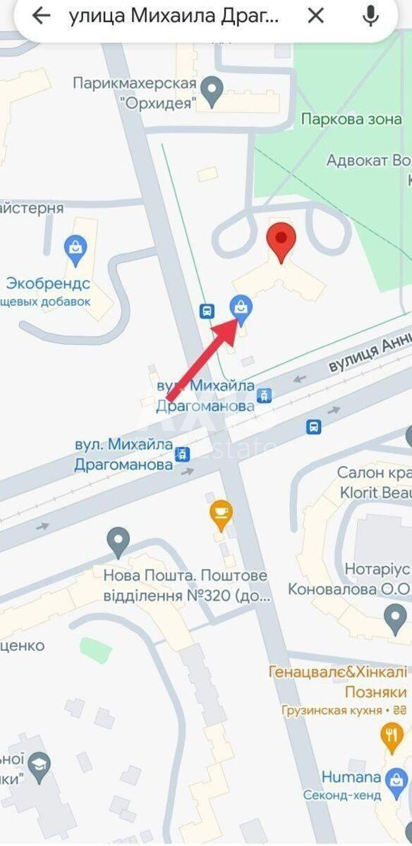 Trade object vul. Dragomanova 13/10, 75m2586632