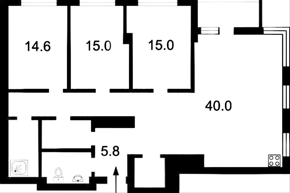 4k apartment vul. Fedorova Ivana 2А611186