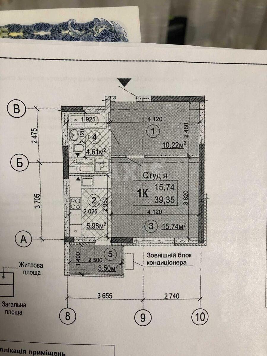 1k apartment vul. Sim'i' Kul'zhenkiv 378