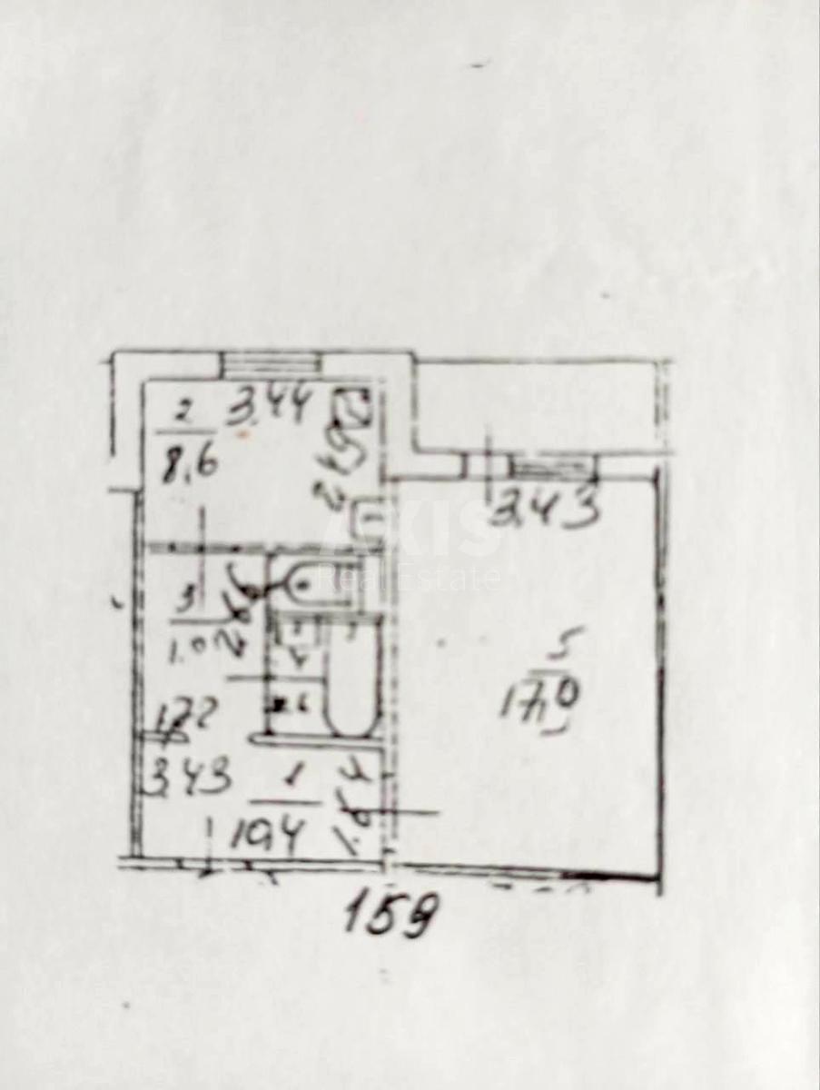 1k apartment vul. Jordans'ka 9Є6326713