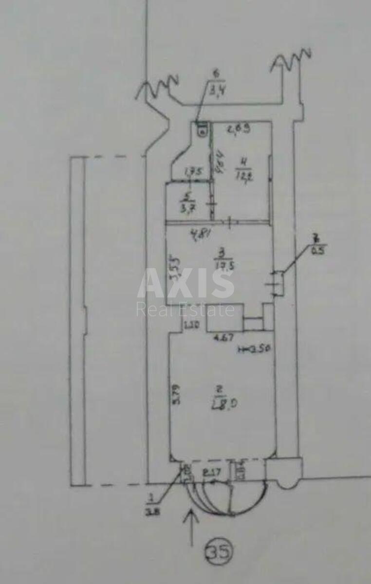 Trade object vul. Saksagans'kogo 131А, 70m21