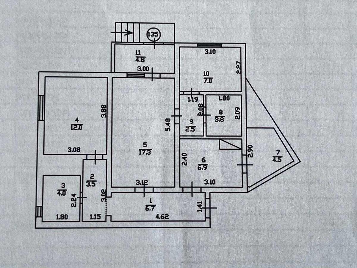 Офис ул. Урловская 34, 73м25681011