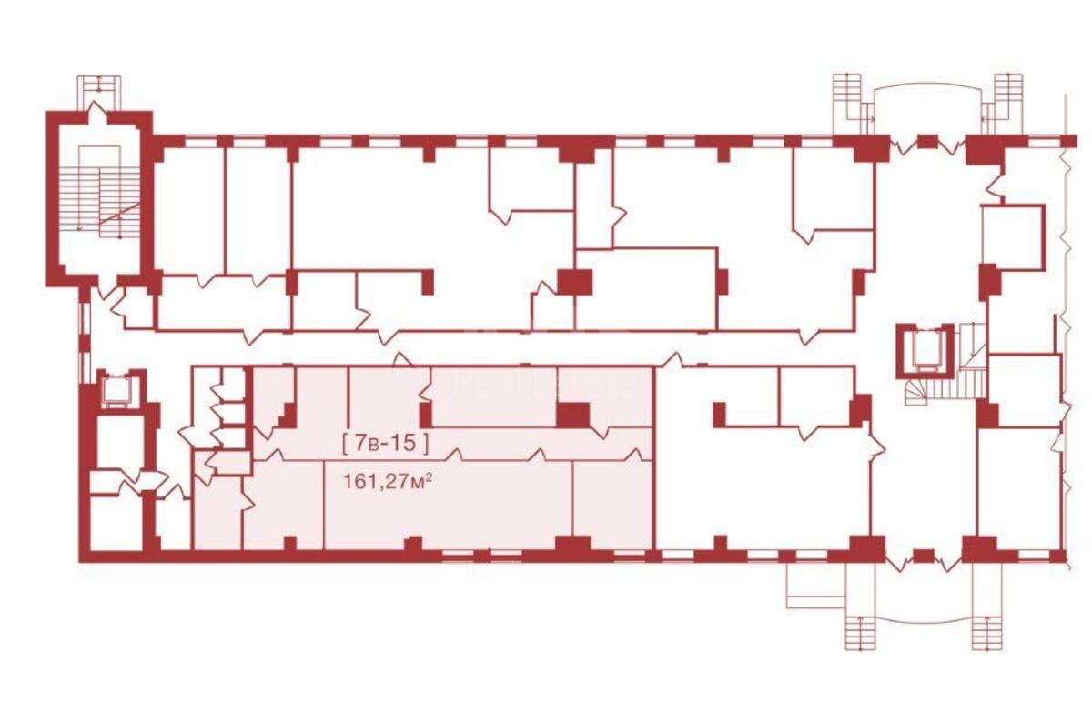 Office vul. Pymonenka Mykoly 13, 185m29
