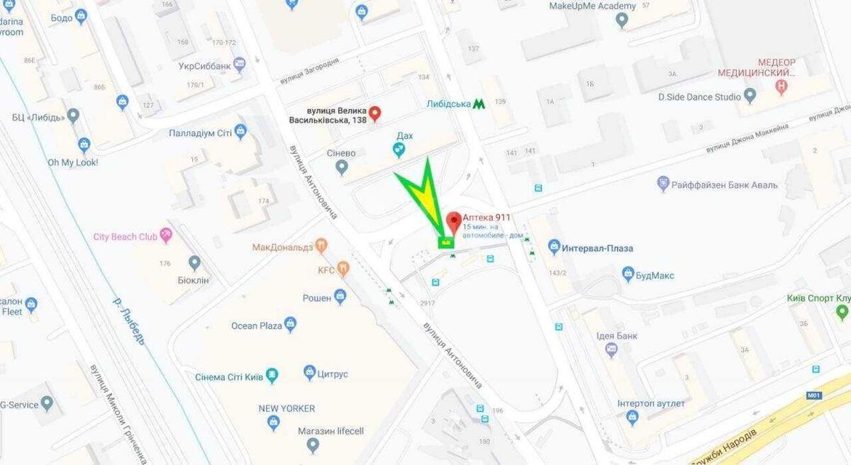 Trade object vul. Velyka Vasyl'kivs'ka 138, 98m2620737