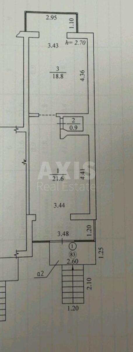 Trade object vul. Knjazhyj Zaton 17, 41m22