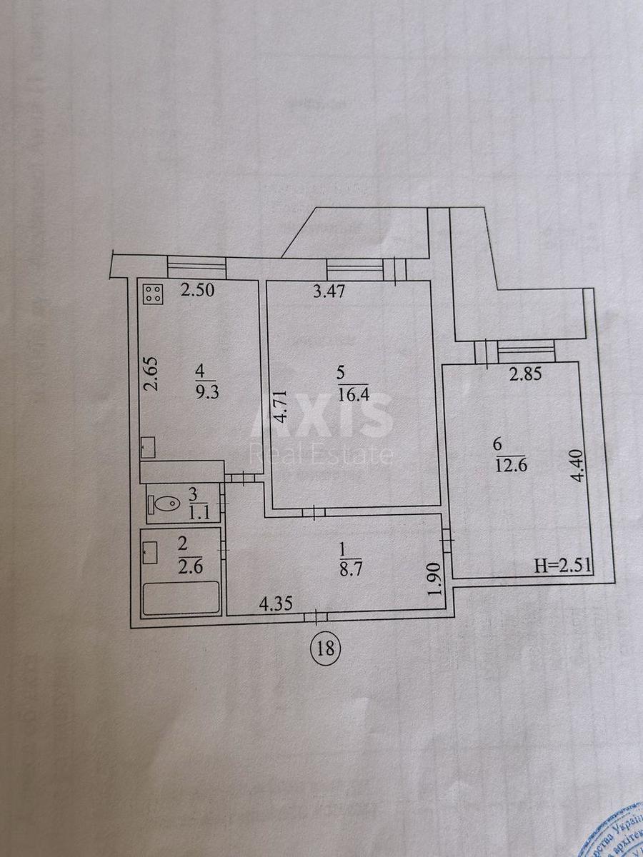 2k apartment vul. Ahmatovoi' Anny 116