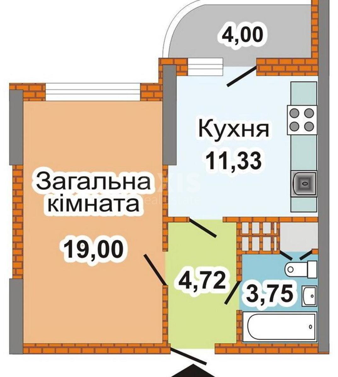 1к квартира пр-т Лобановского 1505