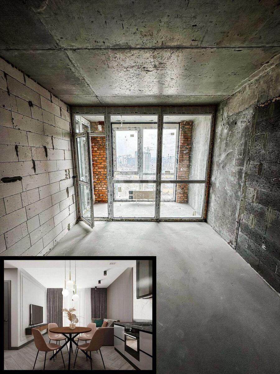 1k apartment vul. Prychal'na 105
