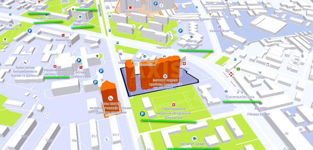 Trade object vul. Vasyl'kivs'ka 37, 59m2607900