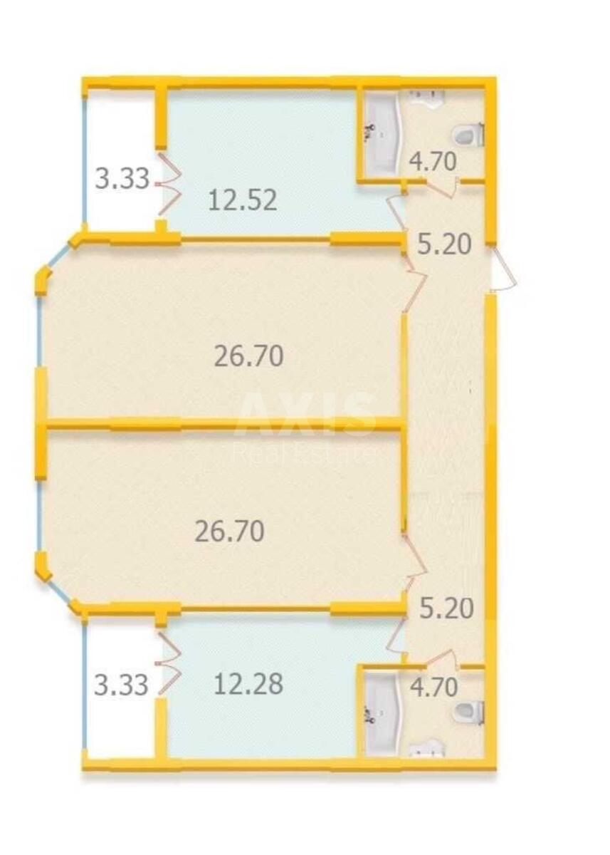 Офис ул. Евгения Коновальца 34, 111м26114413