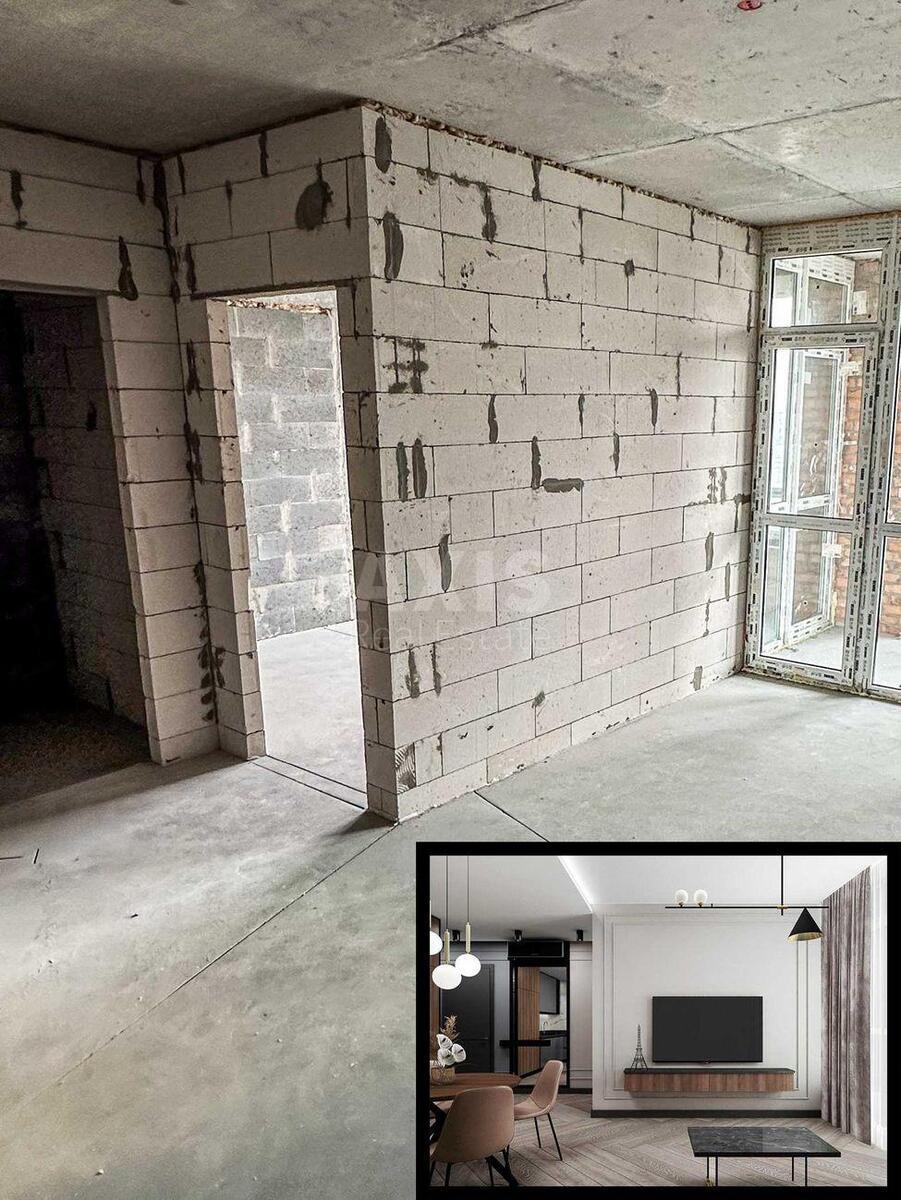 1k apartment vul. Prychal'na 103