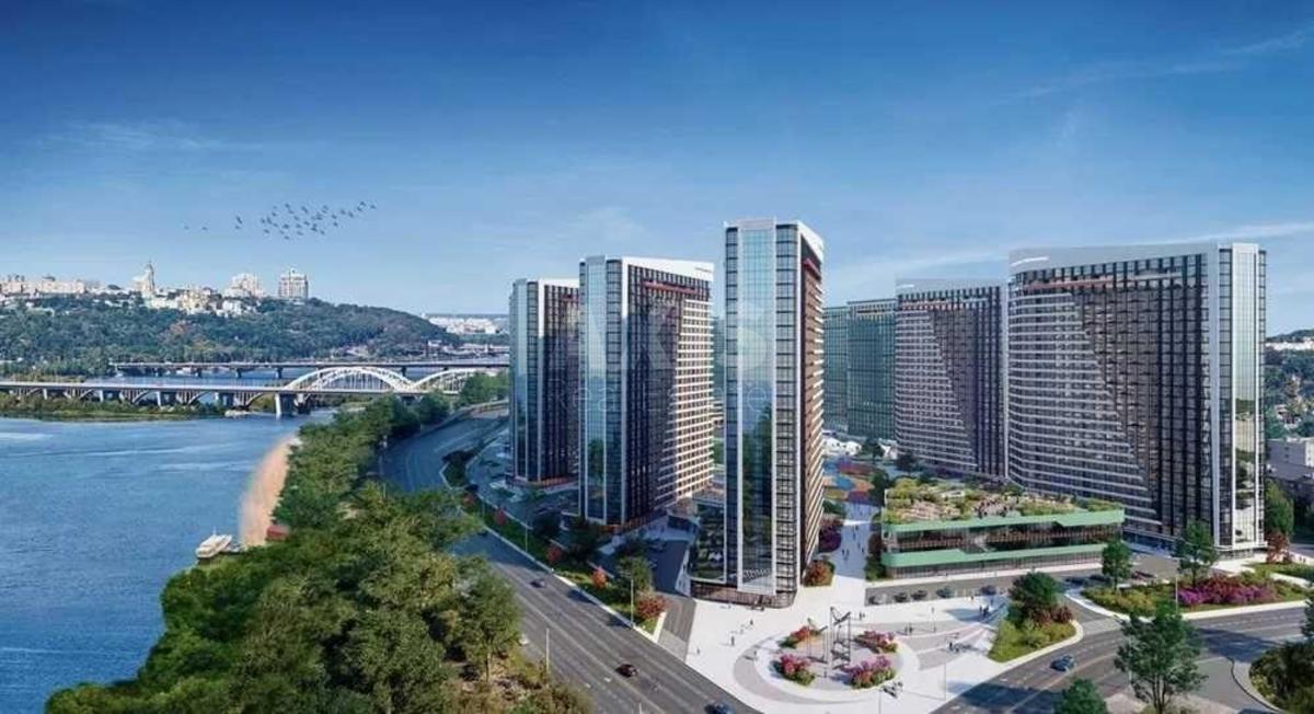2k apartment nab. Dniprovs'ka 15403084