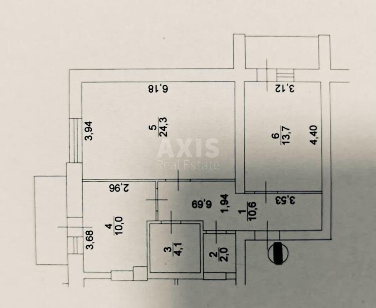 2k apartment vul. Lebedjeva Akademika 115