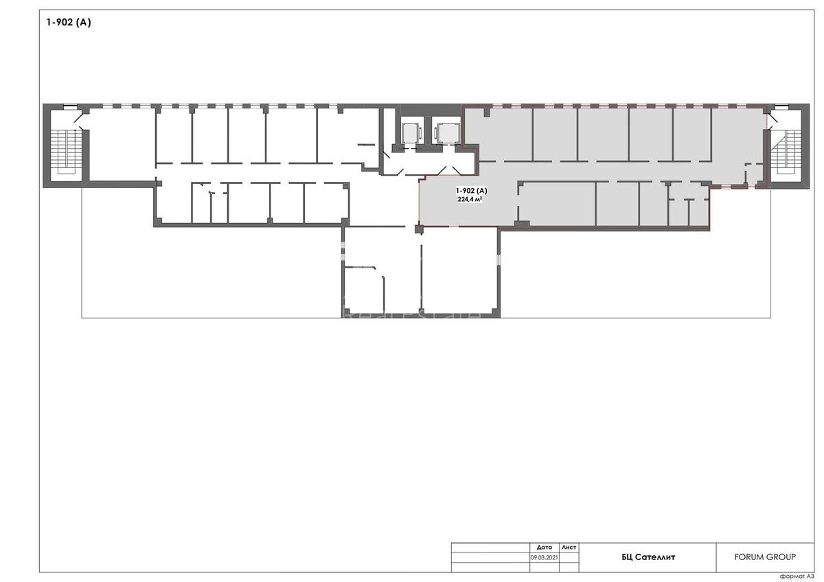Офис ул. Героев Космоса 4, 224м23357610