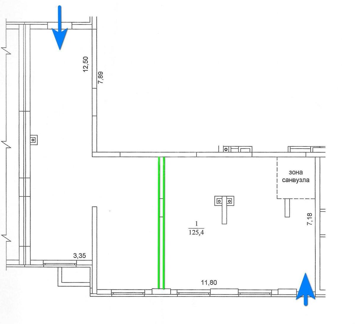 Об'єкт торгівлі вул. Васильківська 37, 59м2607901
