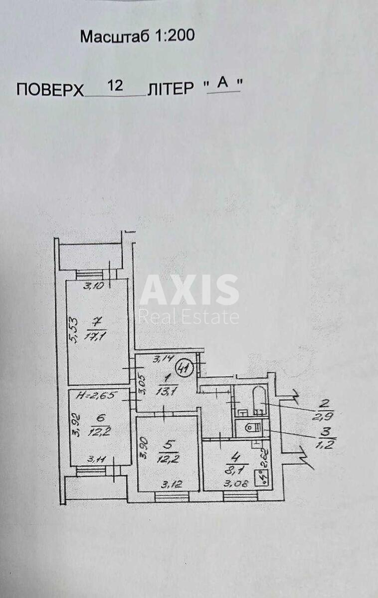 3k apartment vul. Zabolotnogo Akademika 1165850119