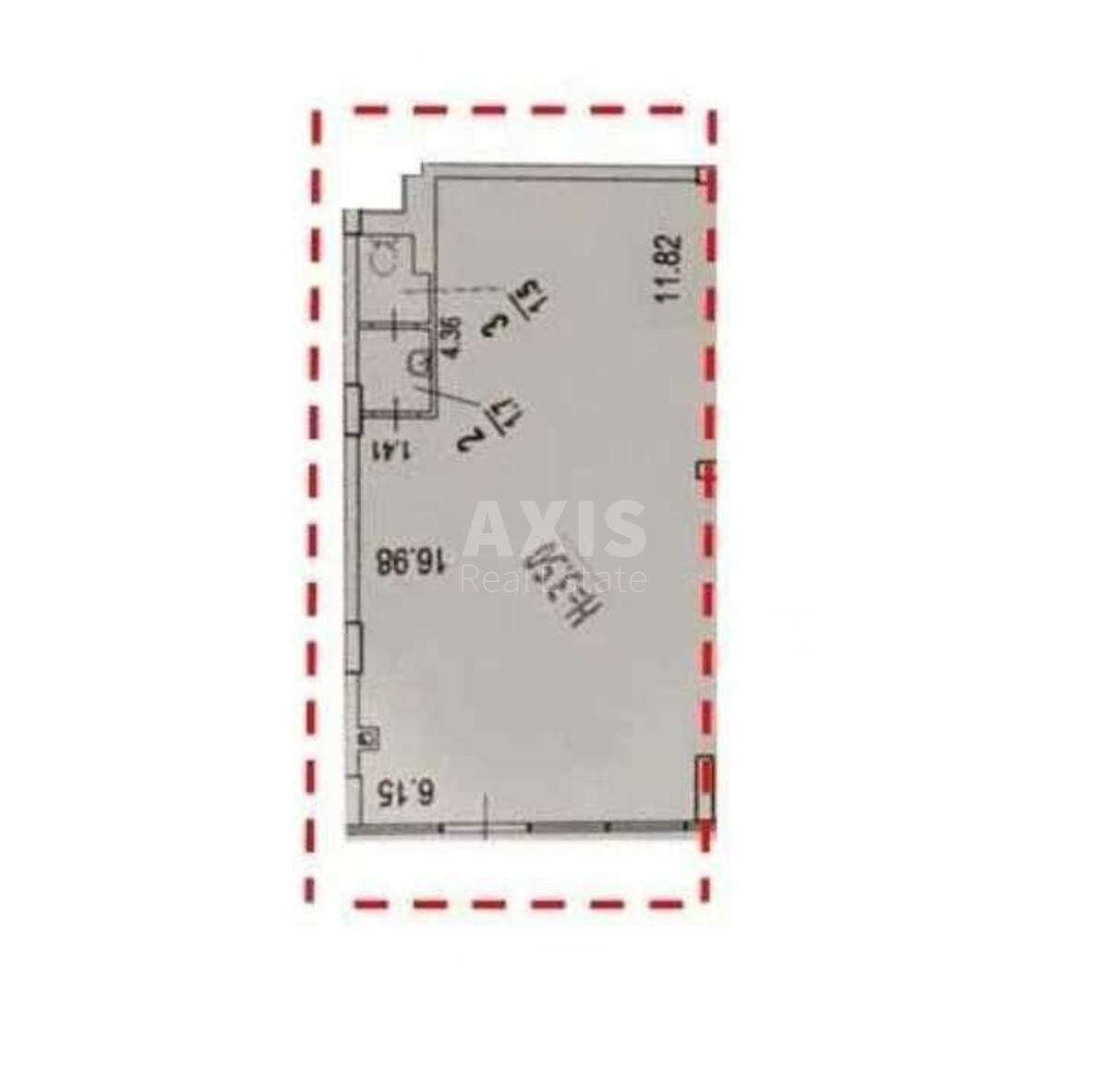Trade object nab. Dniprovs'ka 15, 195m2571199