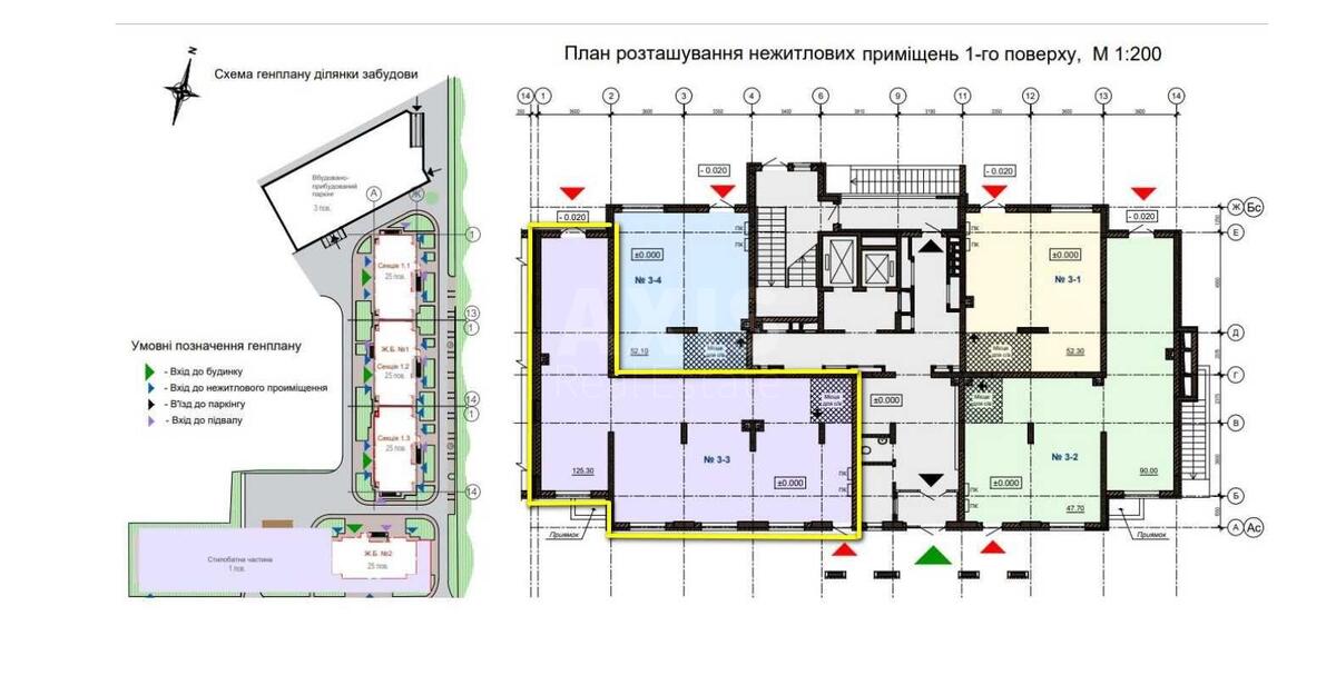 Об'єкт торгівлі вул. Васильківська 37, 59м2607902