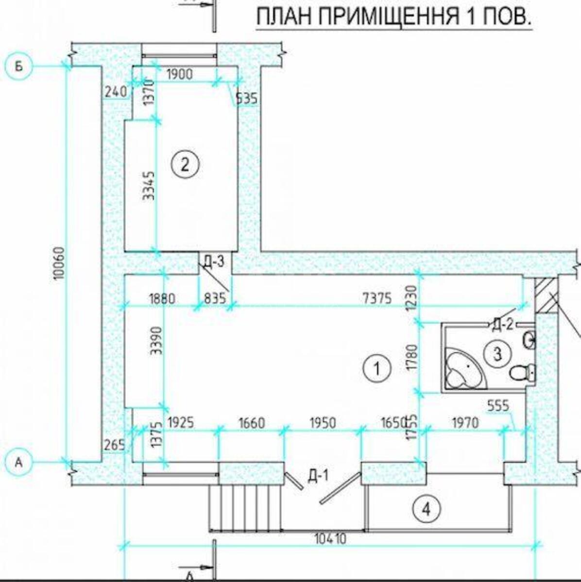 Trade object vul. Lavrs'ka 4, 62m25