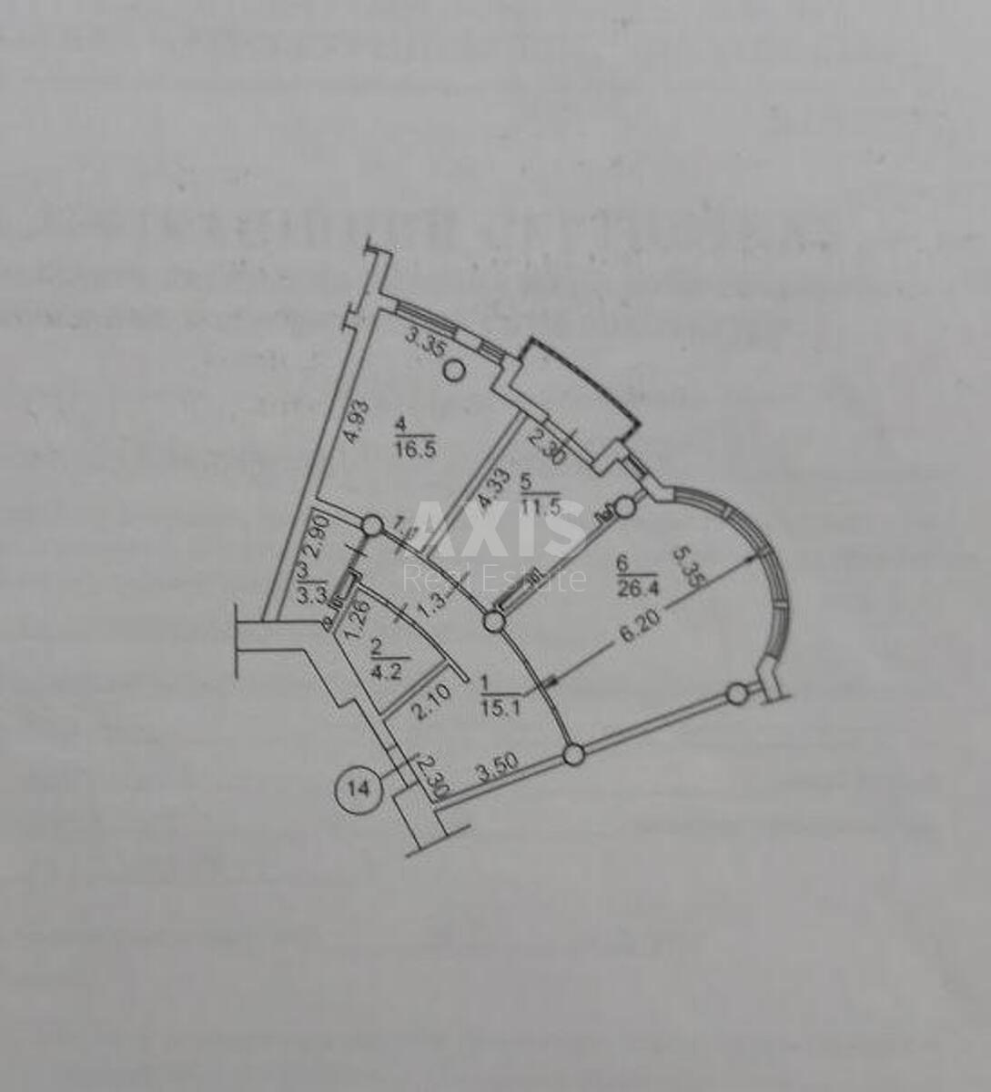 2к квартира вул. Ернста Федора 16609843