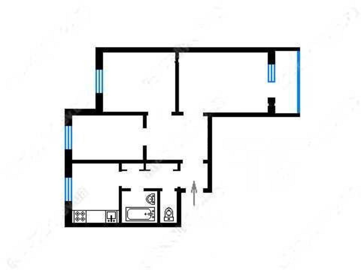 3k apartment vul. Lucenka Dmytra 510