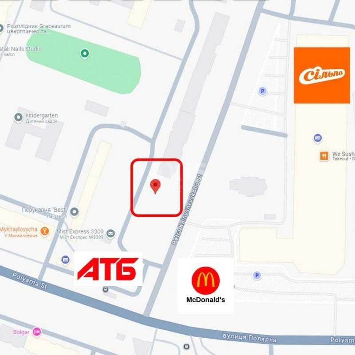 Объект торговли ул. Петра Калнышевского 1, 40м2620523