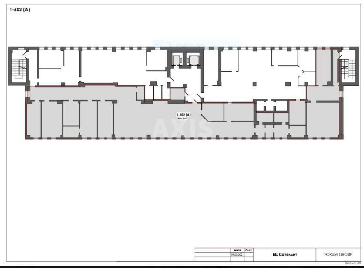 Office vul. Geroi'v Kosmosu 4, 469m2592576