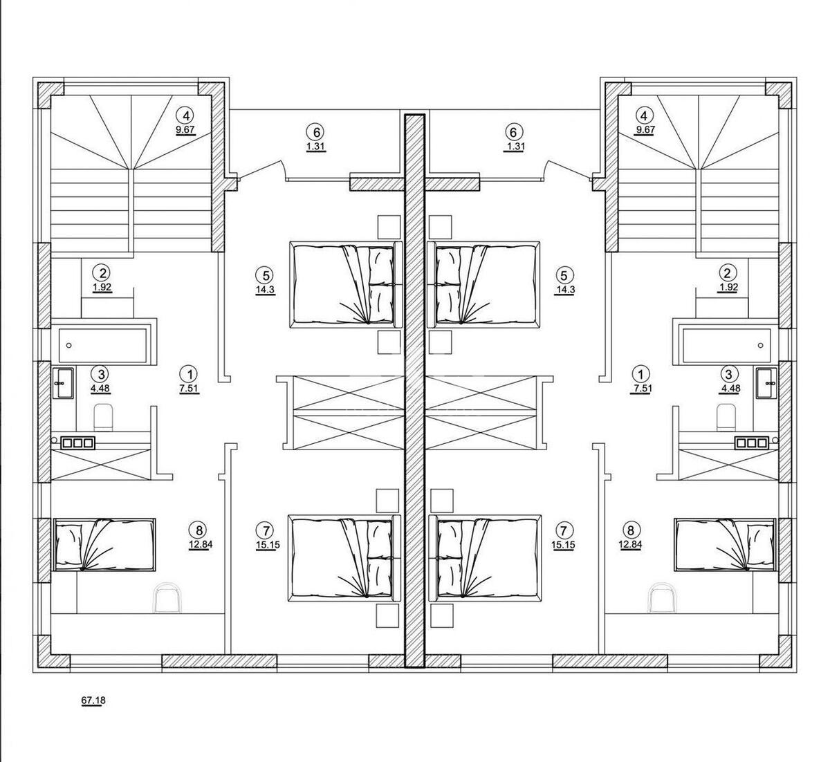 House vul. Vynogradna, 130m2, Kyiv city579138
