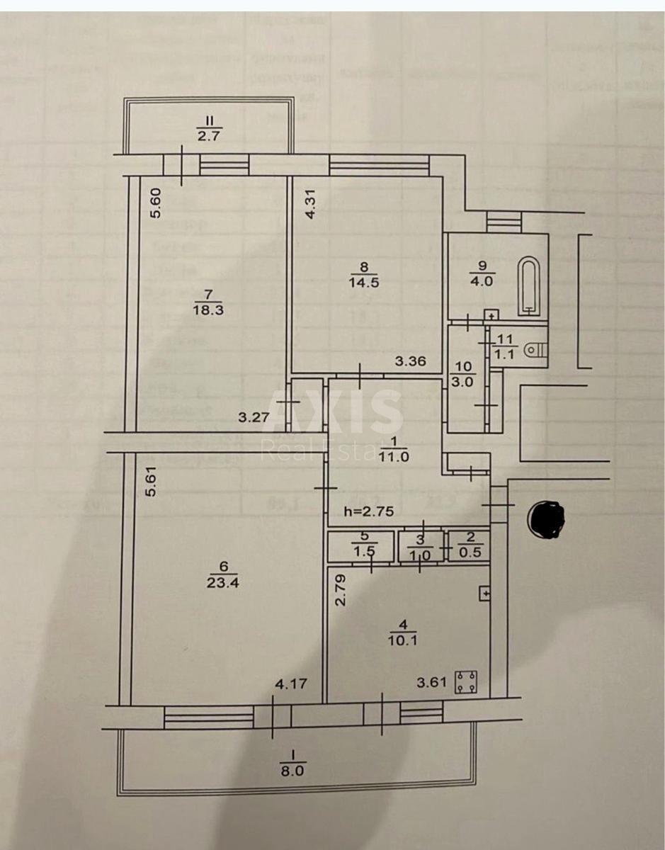 3k apartment vul. Shovkovychna 296316314