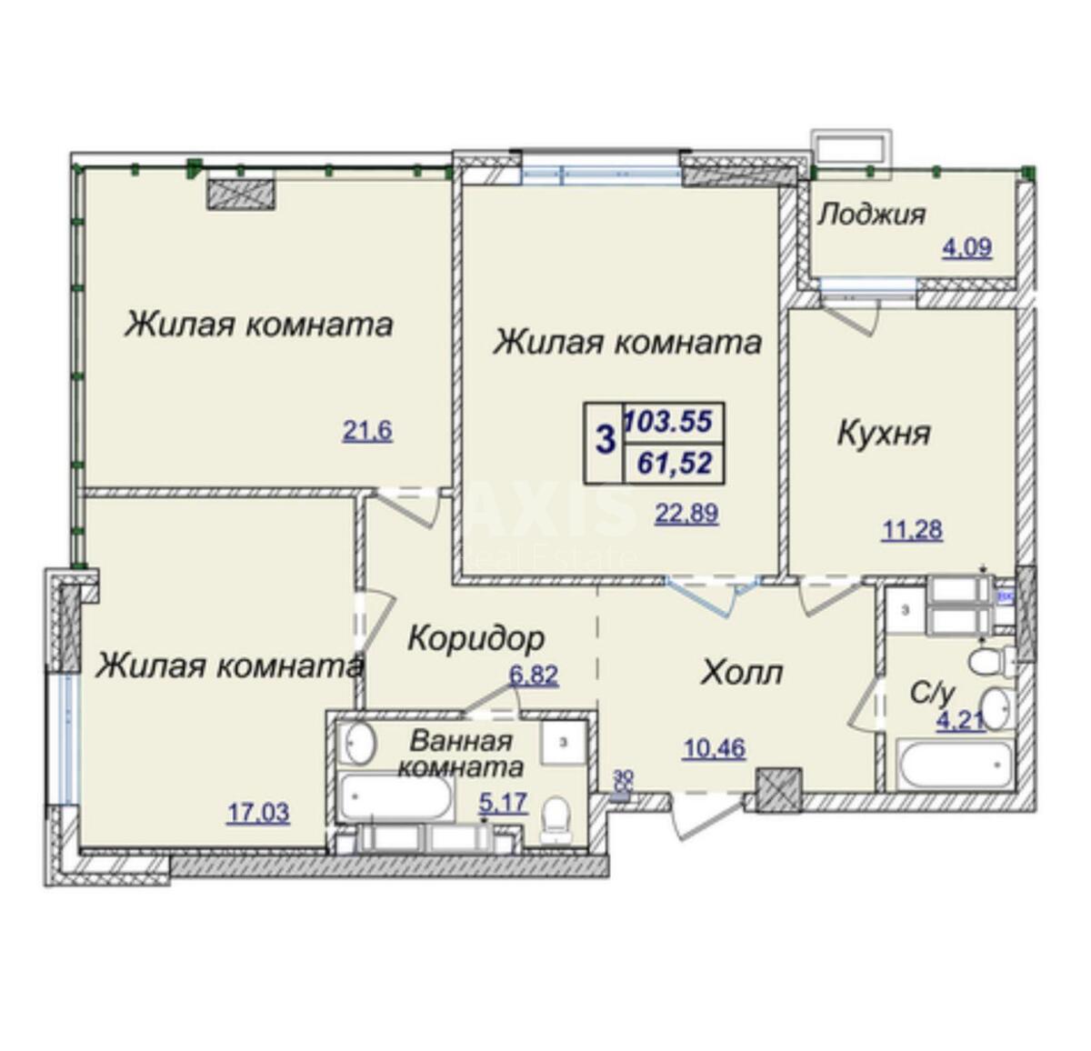 3к квартира ул. Драгомирова Михаила 189