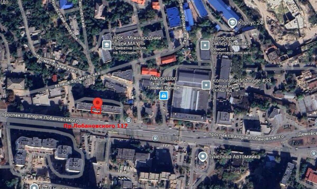 Trade object pr-t Lobanovs'kogo 117, 72m22