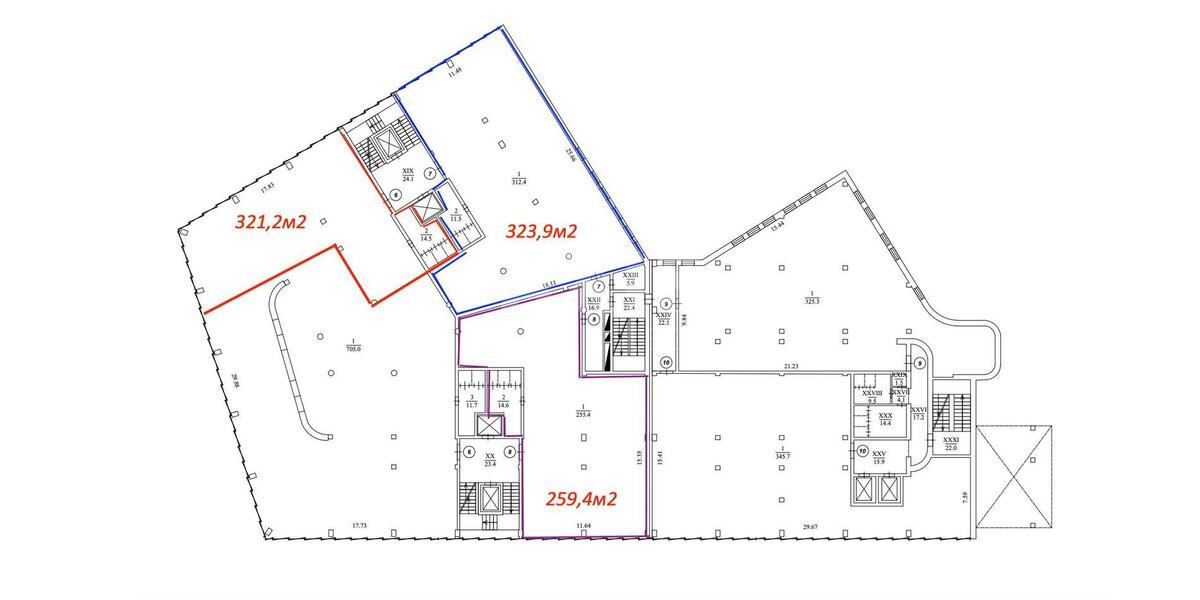 Офис ул. Московская 31/33, 900м26004811