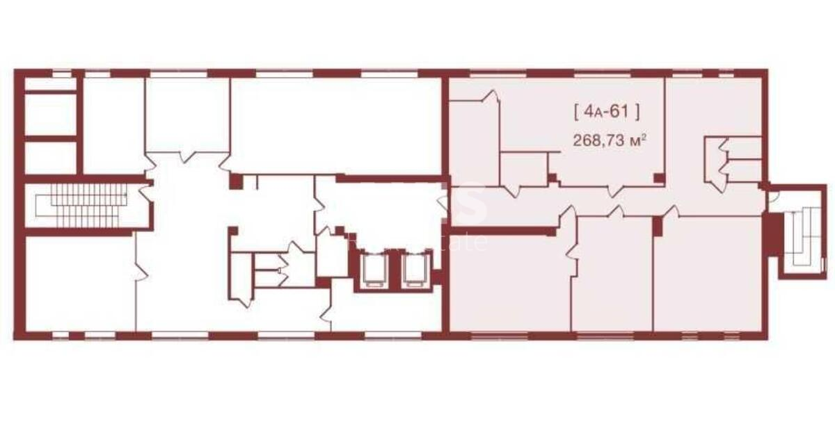 Office vul. Pymonenka Mykoly 13, 268m2596805