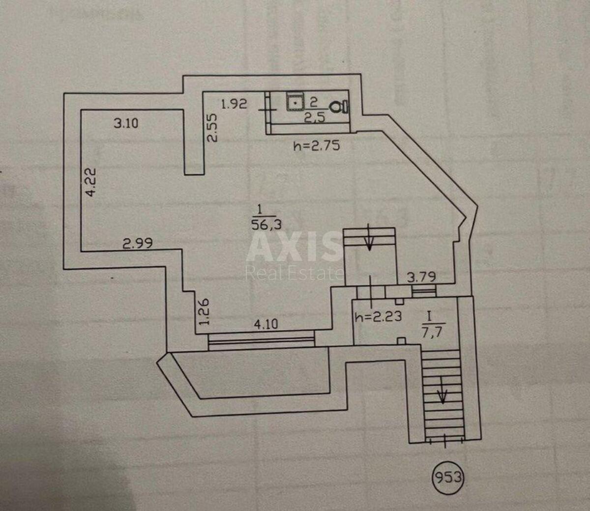 Офис ул. Срибнокильская 1, 64м2629743