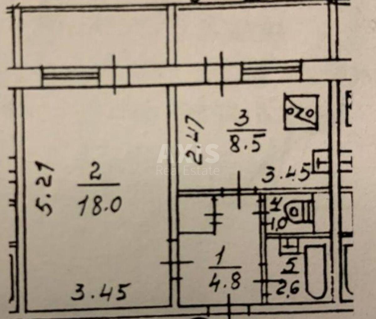 1k apartment vul. Rajduzhna 359