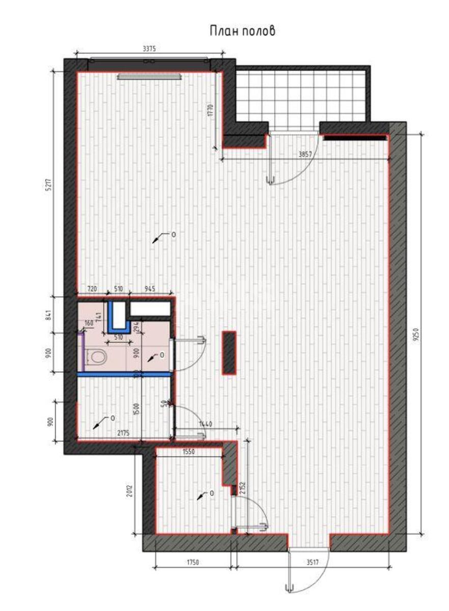 Офис ул. Евгения Коновальца 36Е, 65м23