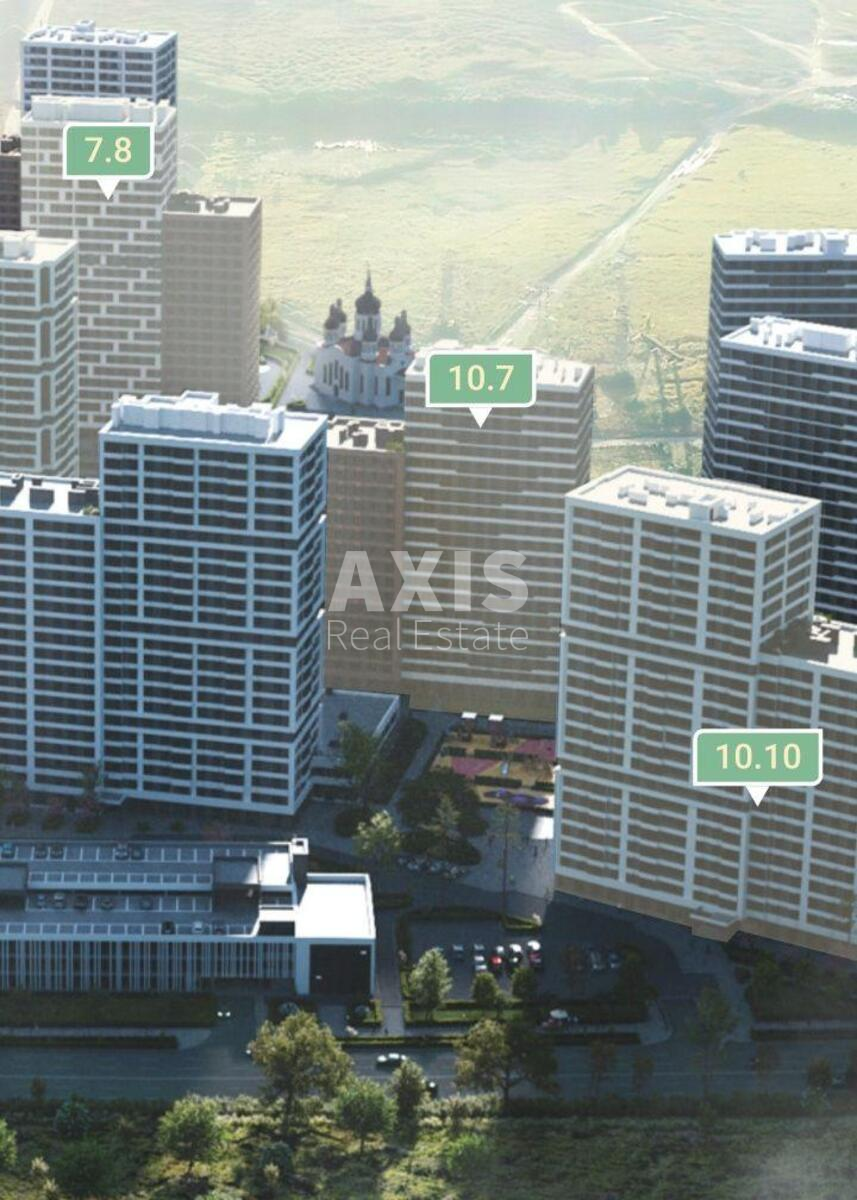 3к квартира вул. Олександра Олеся 1