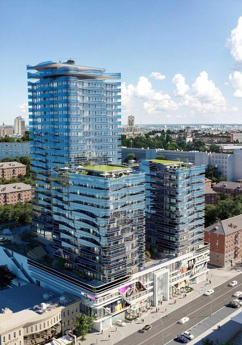 1k apartment vul. Mel'nykova 11А4