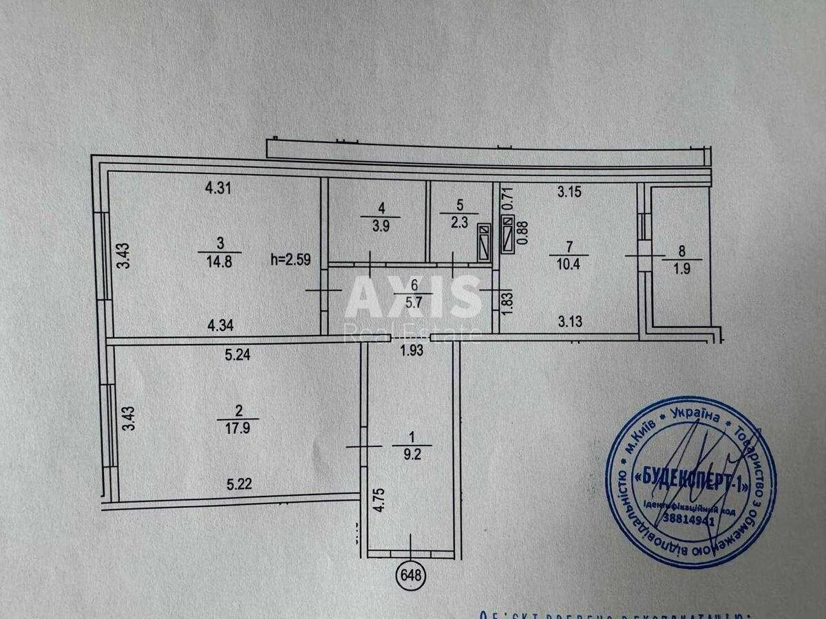 2k apartment vul. Tyraspol's'ka 435715512