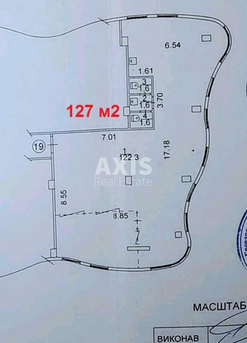 Office uzviz Voznesens'kyj 23, 110m25989113