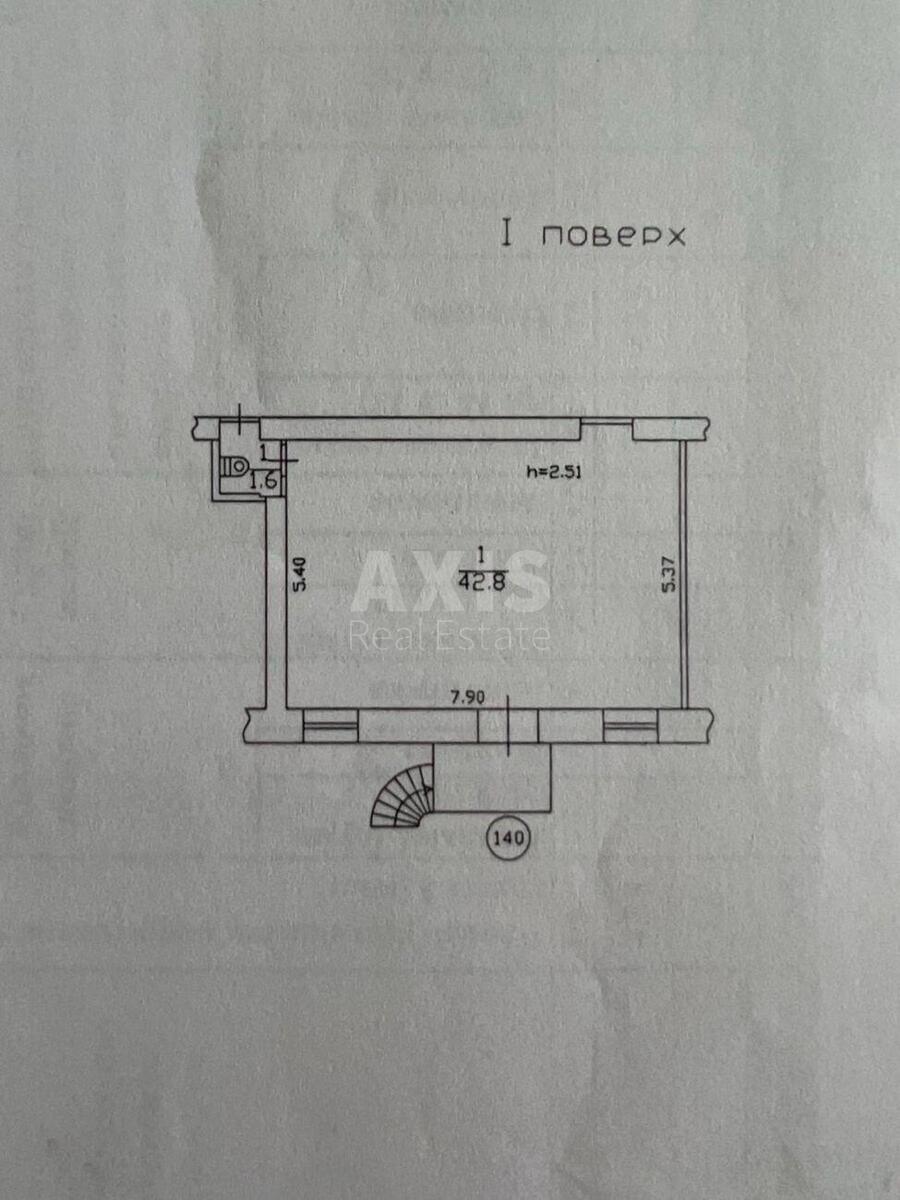 Trade object vul. Chudnovs'kogo 8, 45m2613847