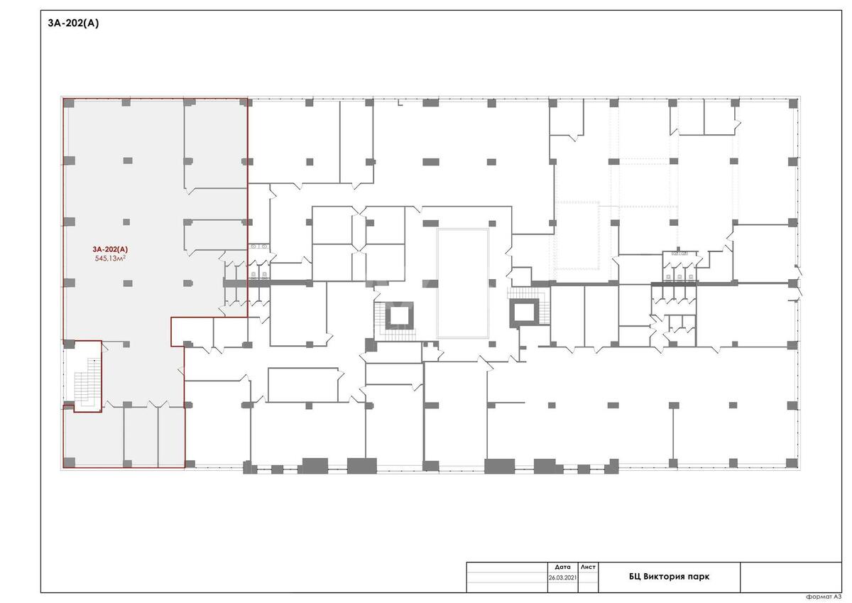 Office prov. Ohtyrs'kyj 7, 610m210