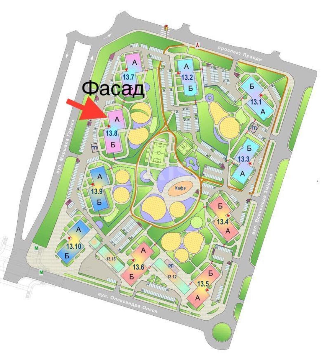 Объект торговли ул. Выговского Ивана 44, 118м2608400