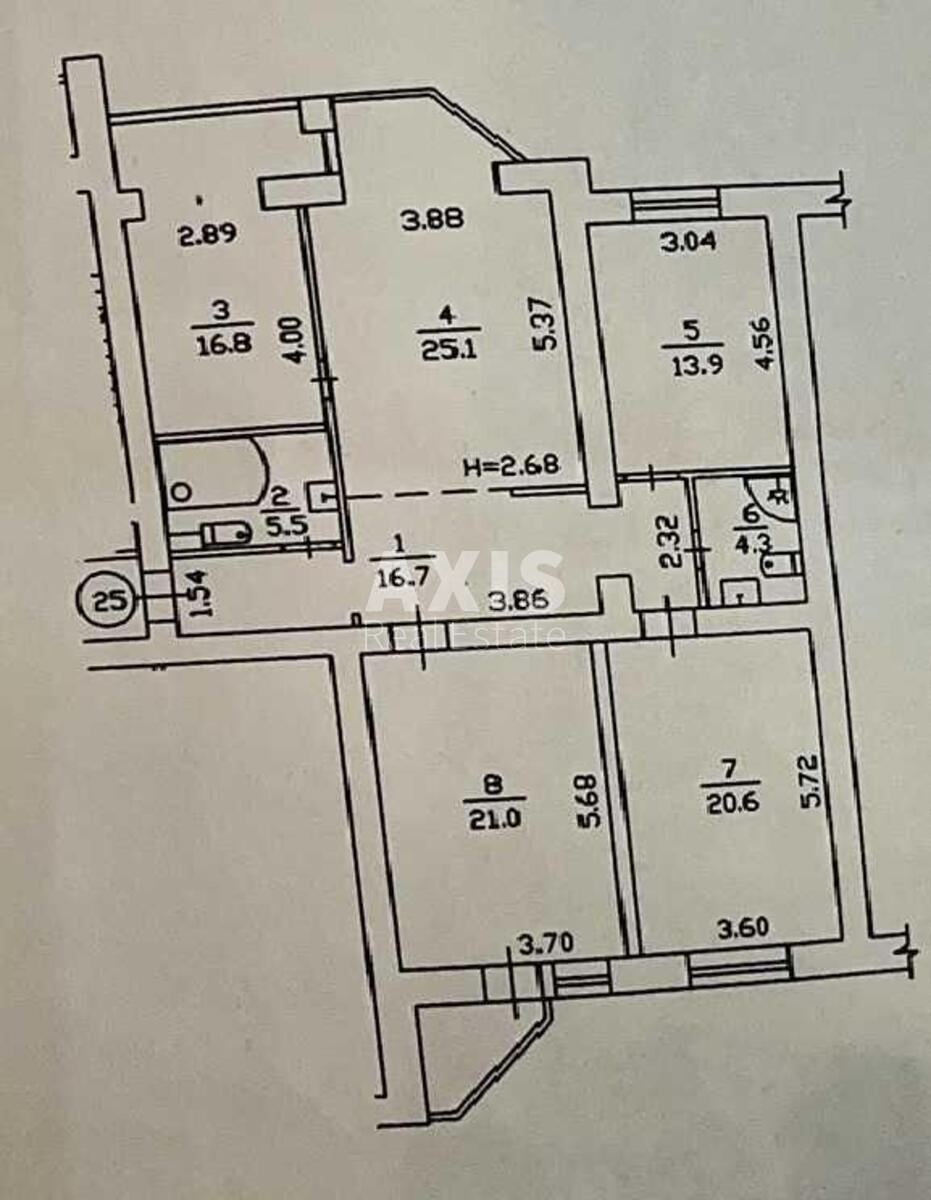 4к квартира ул. Юлии Здановской 52/35908612