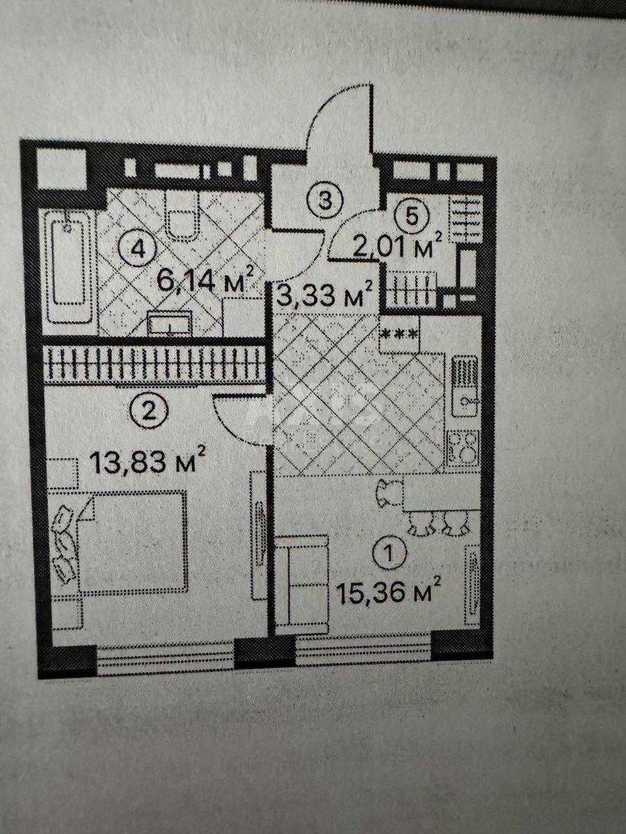 1k apartment vul. Chernigivs'ka 87