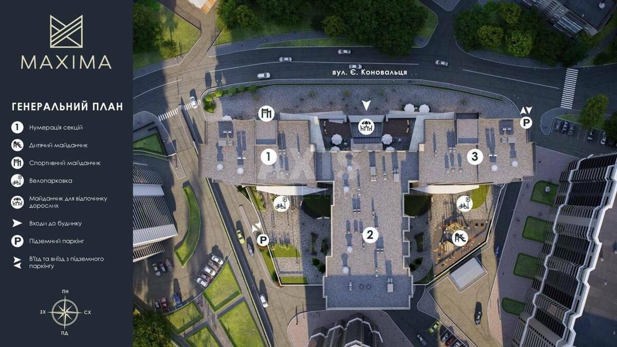 Office vul. Jevgena Konoval'cja 30, 314m21