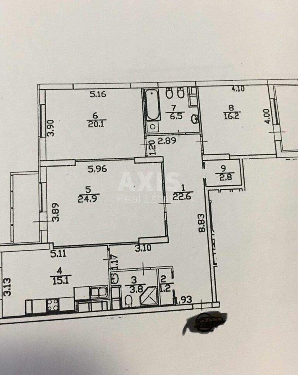 3k apartment vul. Tumanjana Ovanesa 15А9
