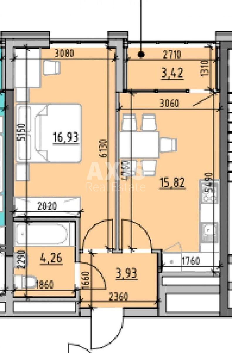 1k apartment shose Zaliznychne 45А591974